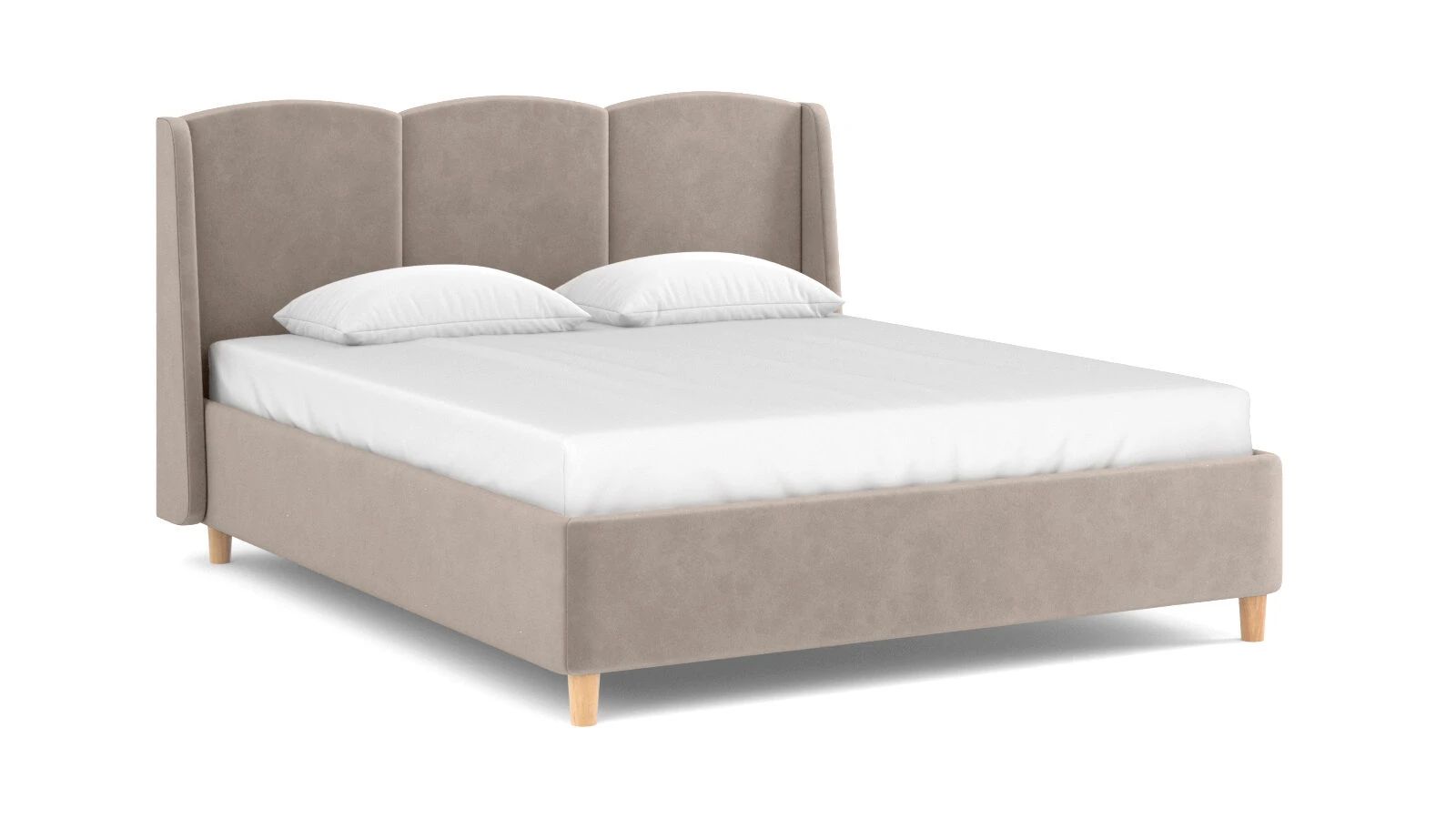 

Кровать Askona Milora Sky Velvet 03 160х200, Коричневый