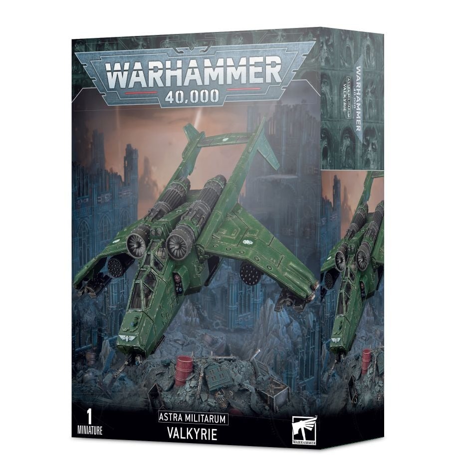 Миниатюра для игры Games Workshop Warhammer 40000: Astra Militarum - Valkyrie 47-10