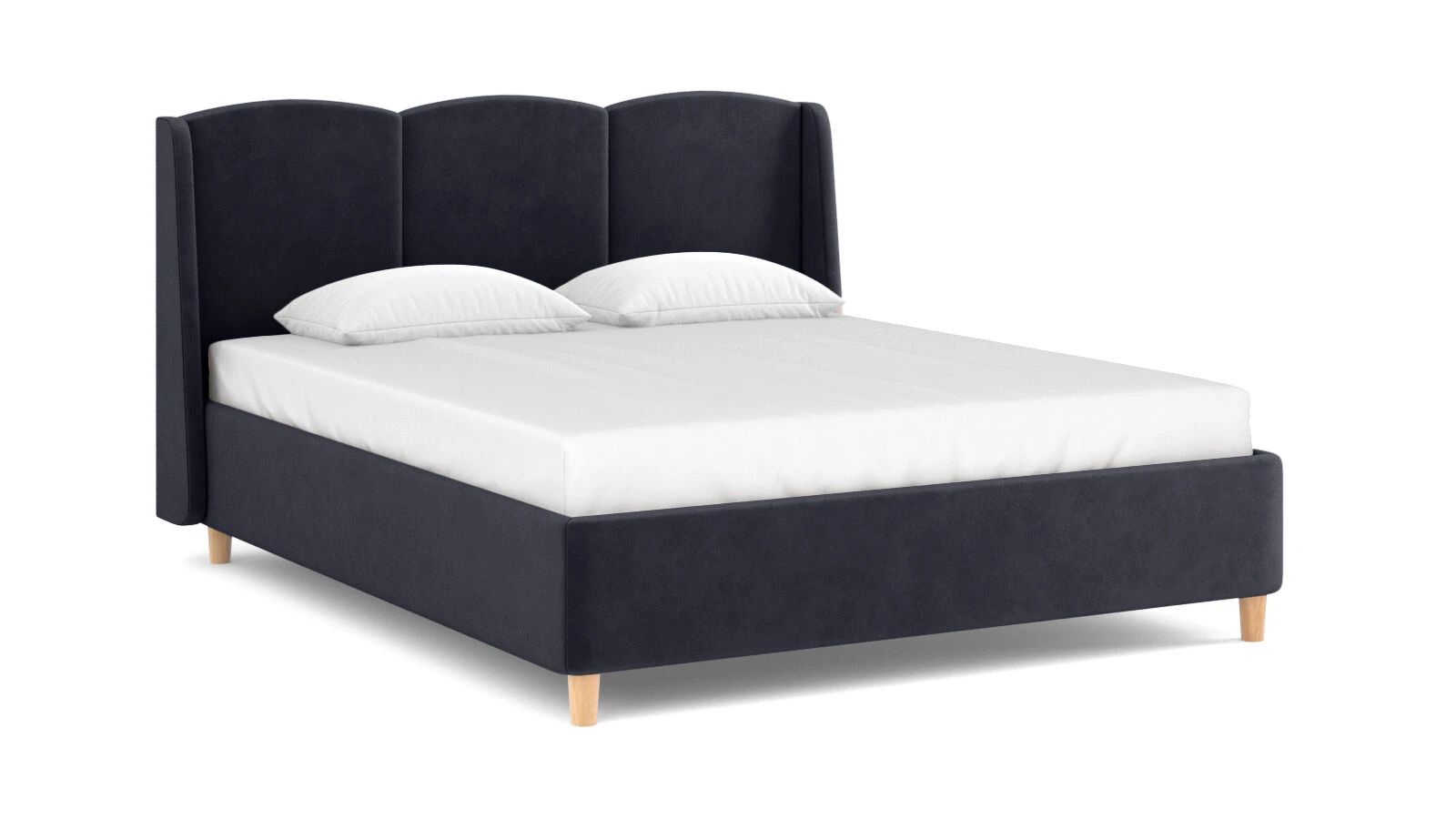 

Кровать Askona Milora Sky Velvet 40 180х200, Серый