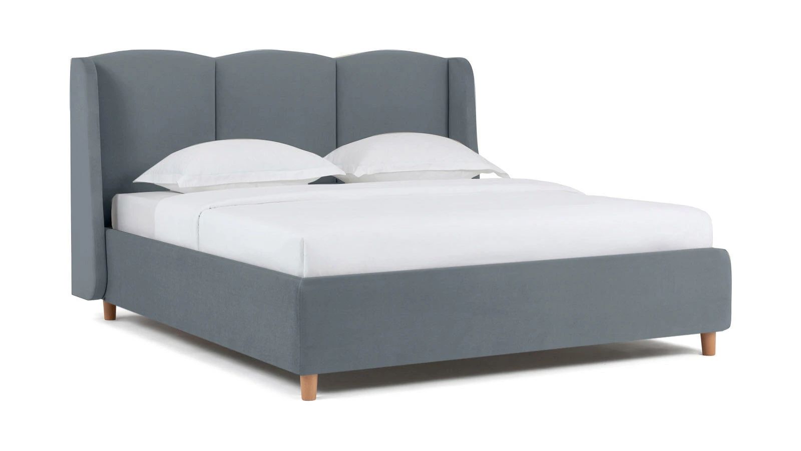

Кровать Askona Milora Sky Velvet 18 160х200, Голубой