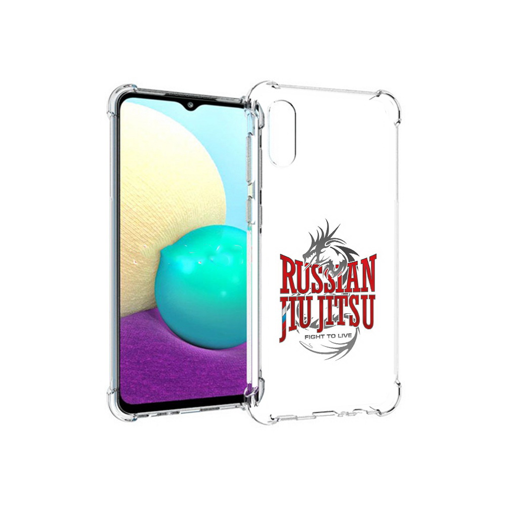 

Чехол MyPads Tocco для Samsung Galaxy M02 джиу джитсу (PT157689.478.321), Прозрачный, Tocco