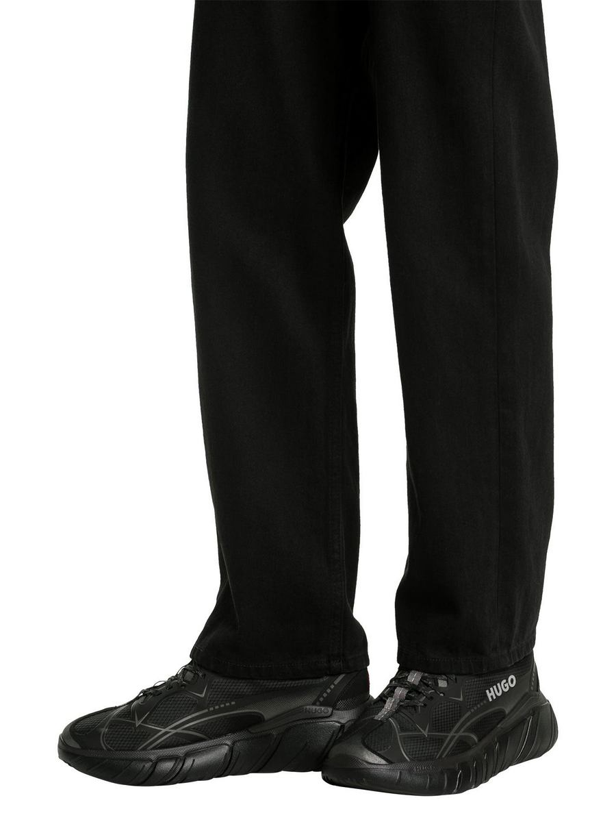 

Кроссовки унисекс HUGO 001400411 черные 40 EU, Черный, 001400411