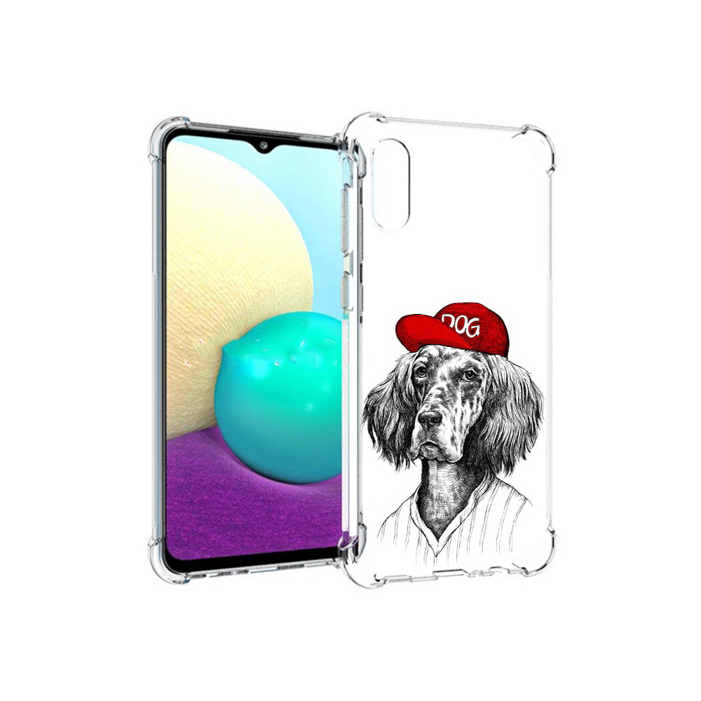 

Чехол MyPads Tocco для Samsung Galaxy M02 дог (PT157689.478.333), Прозрачный, Tocco