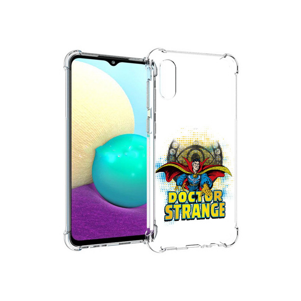 Чехол MyPads Tocco для Samsung Galaxy M02 доктор стренж рисунок (PT157689.478.335)
