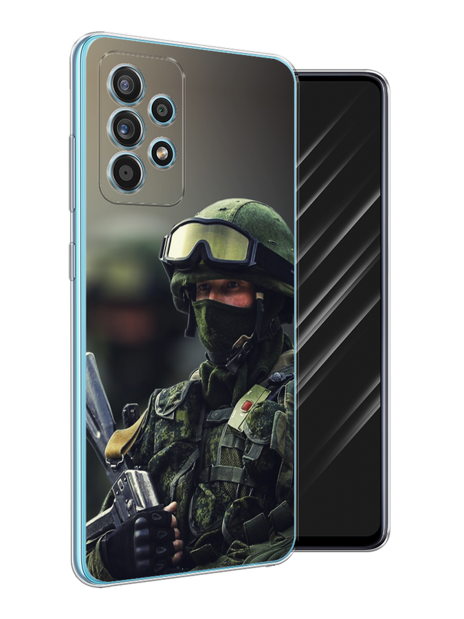 

Чехол Awog на Samsung Galaxy A52s / Самсунг A52s "Солдат", Разноцветный, 2106550-5