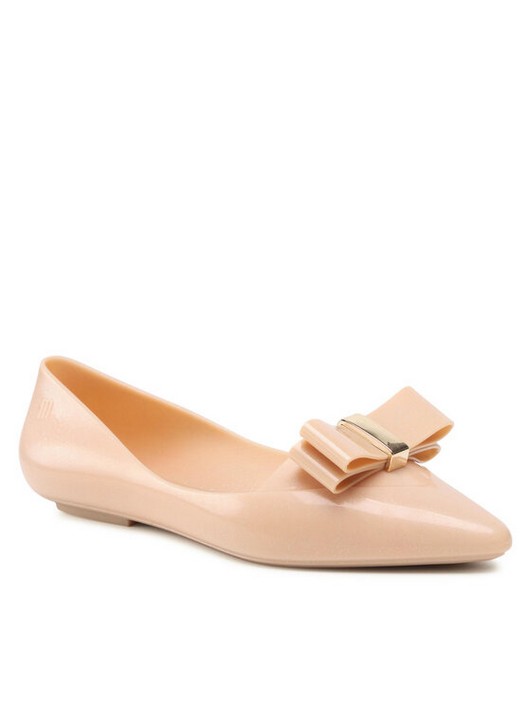 

Балетки женские Melissa Pointy Vi 33476 бежевые 38 EU (доставка из-за рубежа), Бежевый, Pointy Vi 33476