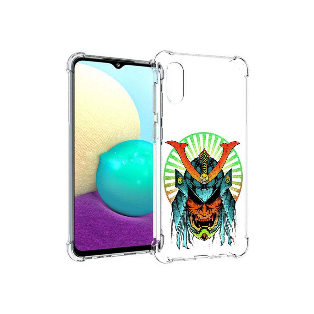 

Чехол MyPads Tocco для Samsung Galaxy M02 ешимитсу рисунок (PT157689.478.345), Прозрачный, Tocco