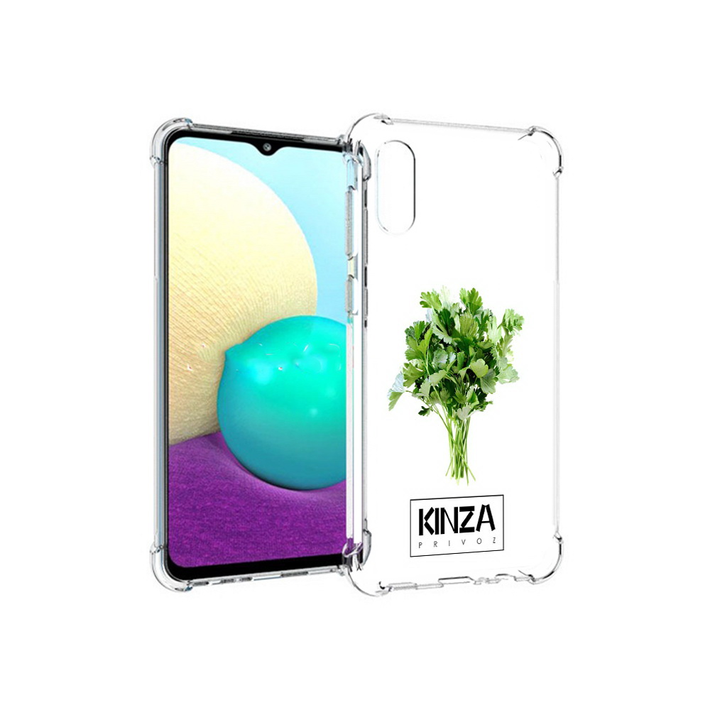 

Чехол MyPads Tocco для Samsung Galaxy M02 Бренд Кинза (PT157689.478.35), Прозрачный, Tocco