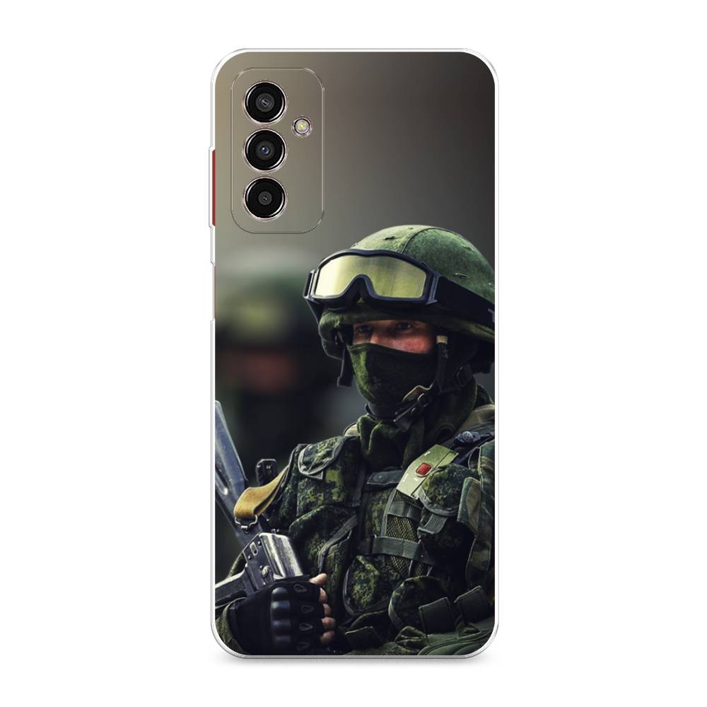 

Чехол Awog на Samsung Galaxy M13 / Самсунг M13 "Солдат", Разноцветный, 2106850-5