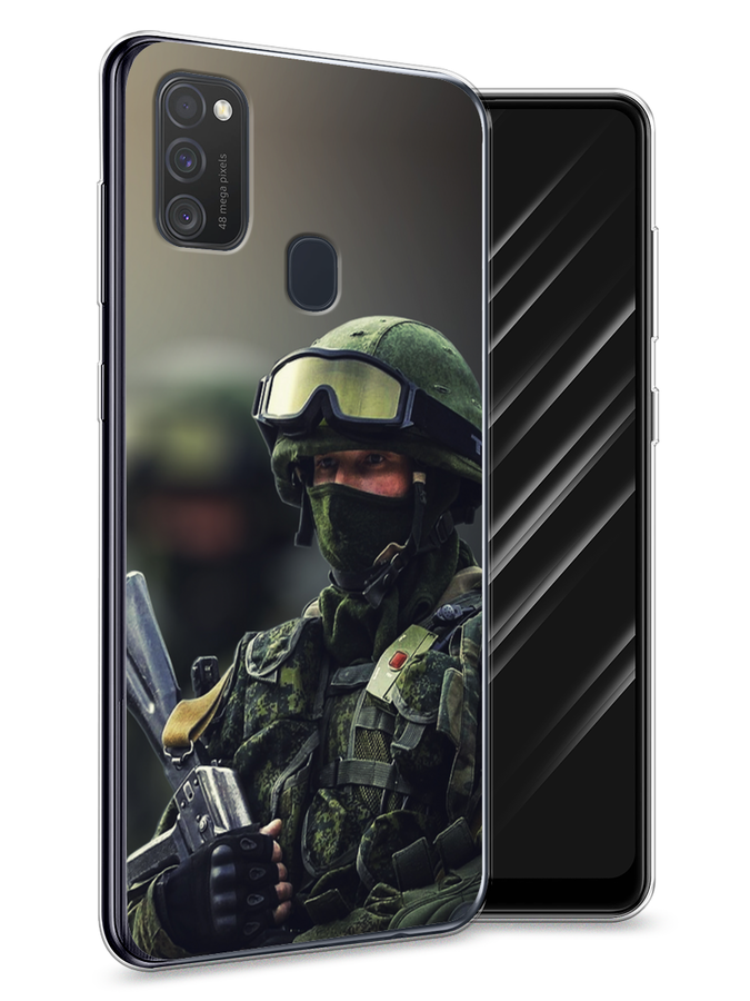 

Чехол Awog на Samsung Galaxy M21/M30s "Солдат", Разноцветный, 29750-5
