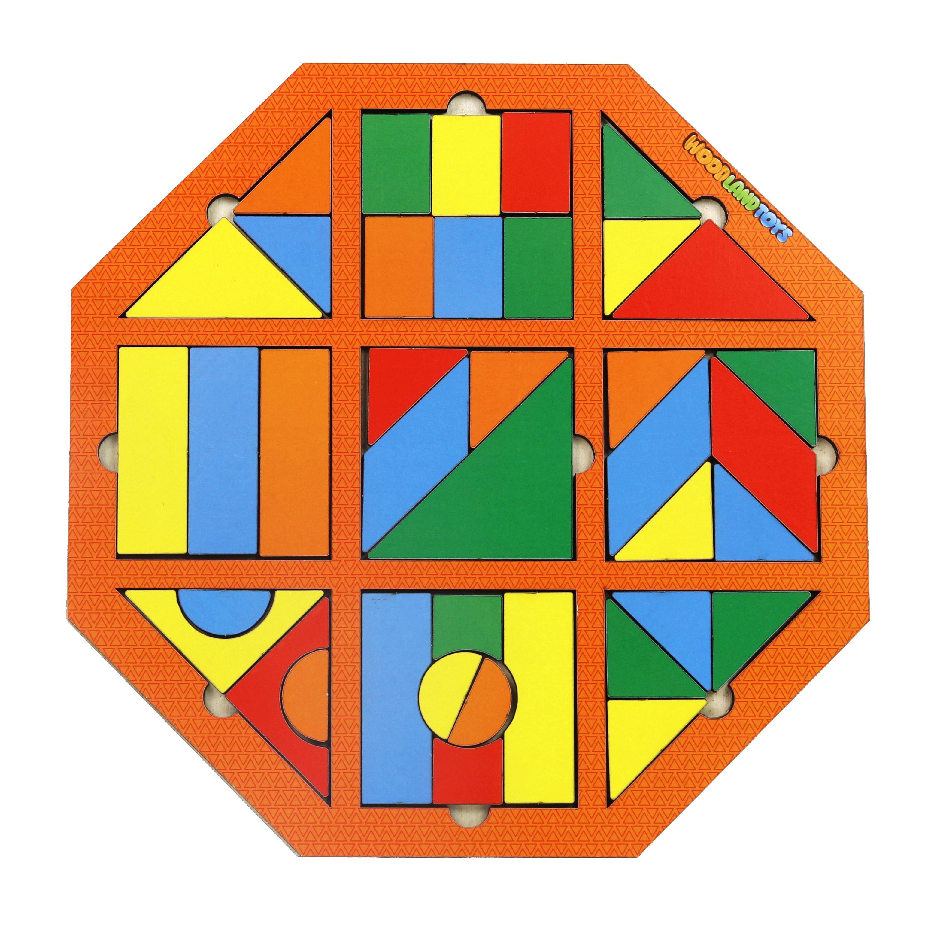

WoodlandToys Головоломка Калейдоскоп. Пламя 083402, 083402
