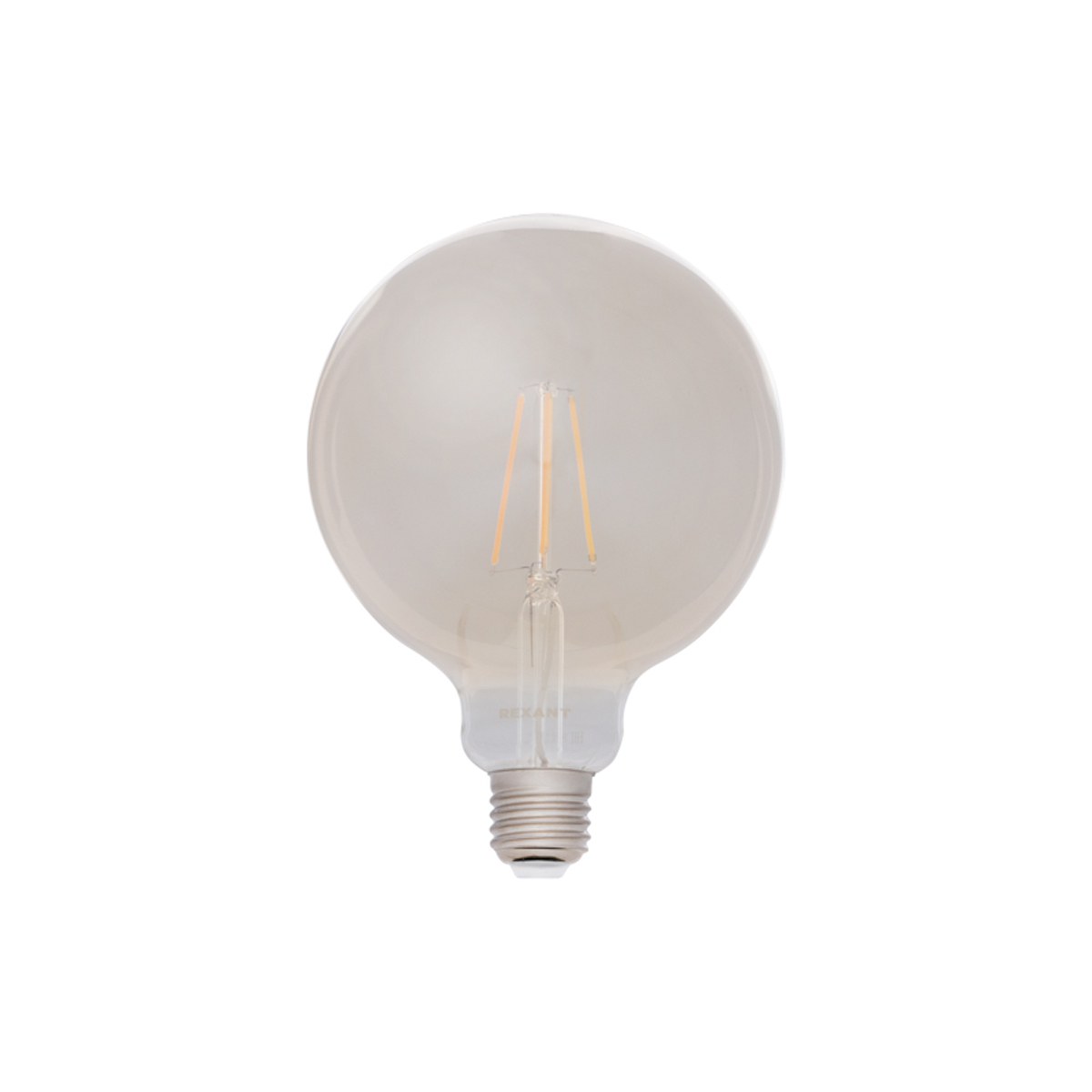 

ЛАМПА ФИЛАМЕНТНАЯ "REXANT" LOFT GLOBE A125 11,5W 2400 K 1380 ЛМ E27 (ЗОЛОТ.) (10/50) 604-1