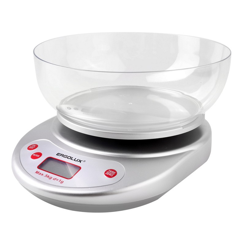 

Весы кухонные Energolux ELX-SK05-C03 серебристый, ELX-SK05-C03