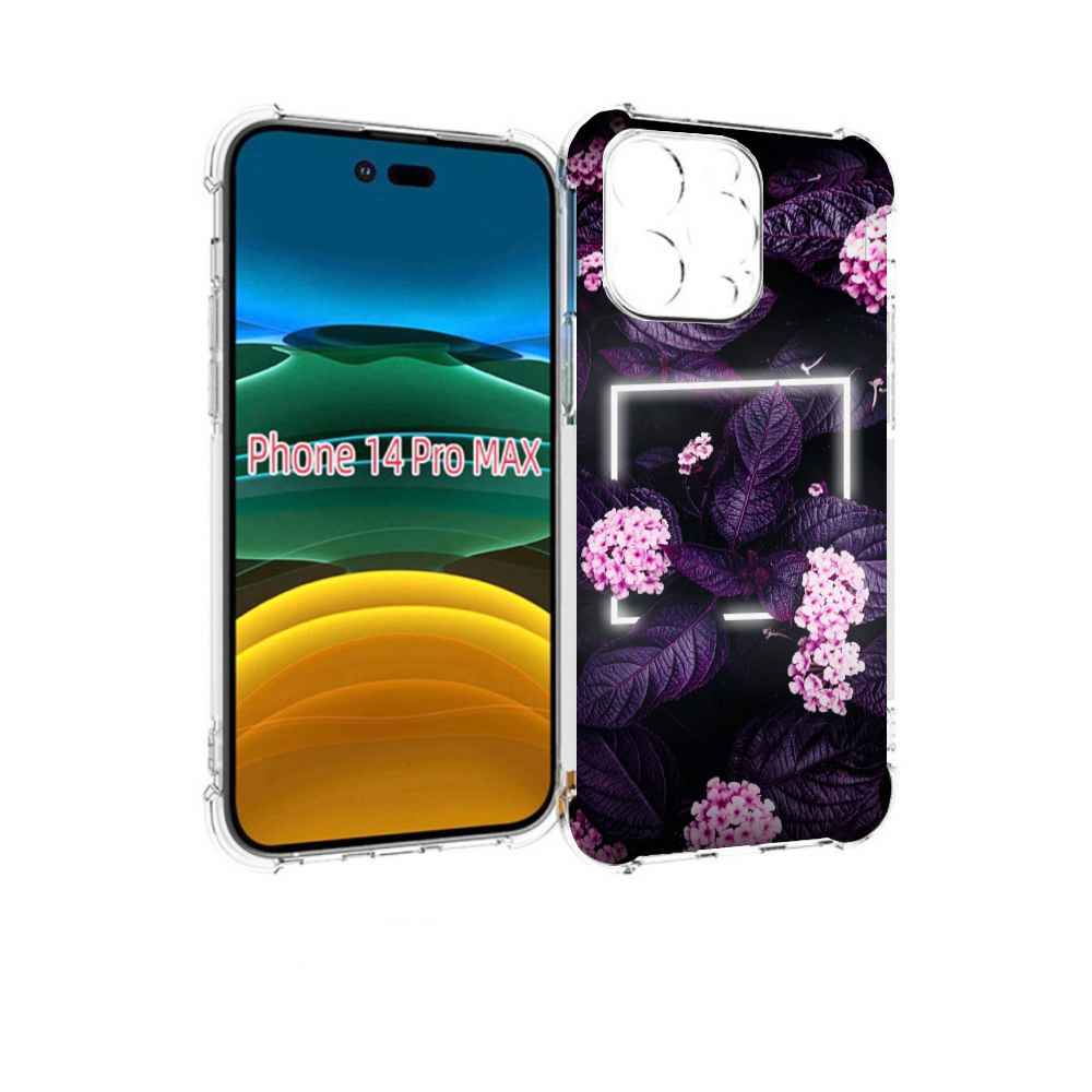 

Чехол MyPads Витамин для iPhone 14 Pro Max, Прозрачный, Tocco