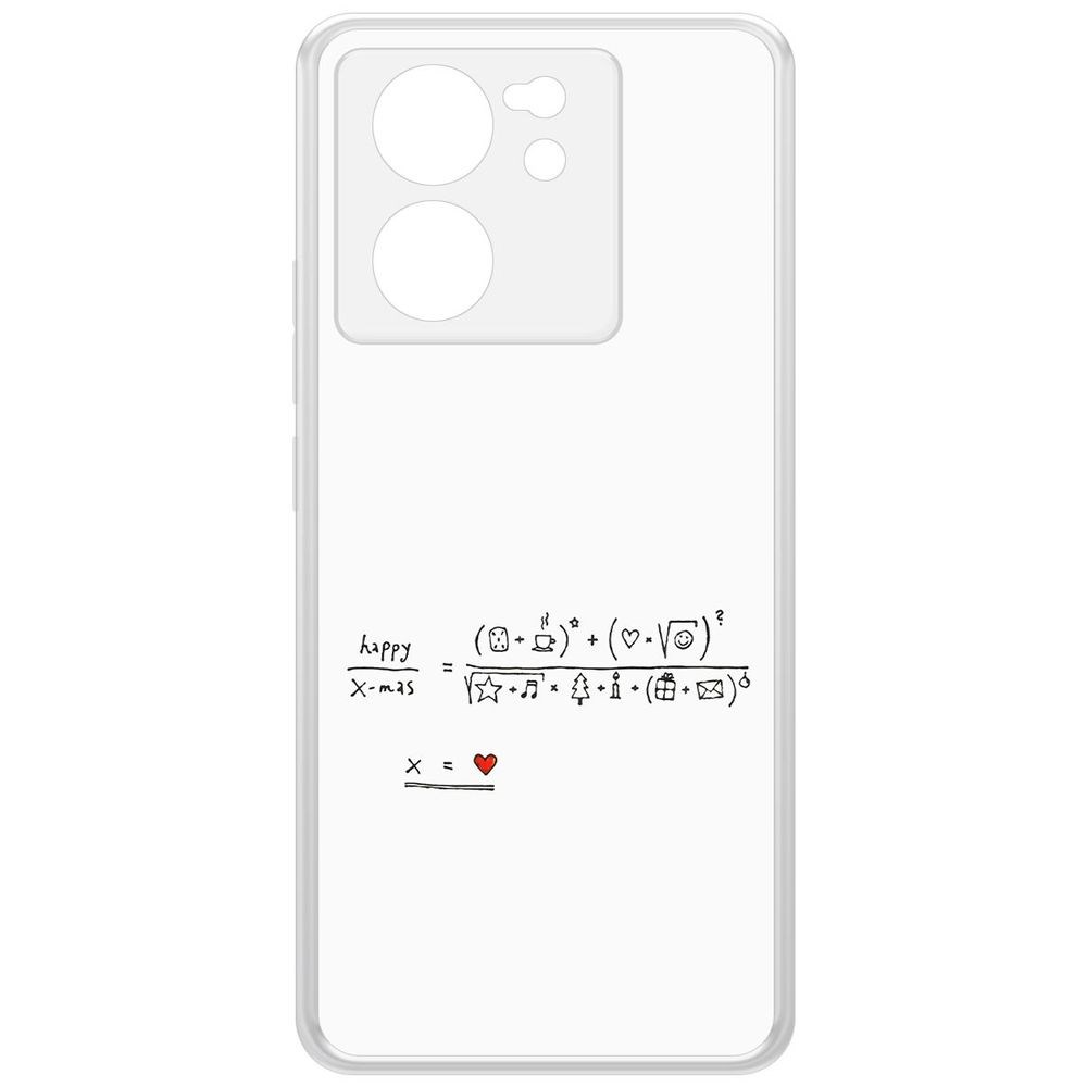 

Чехол-накладка Krutoff Clear Case Праздничная формула для Xiaomi 13T Pro, Прозрачный