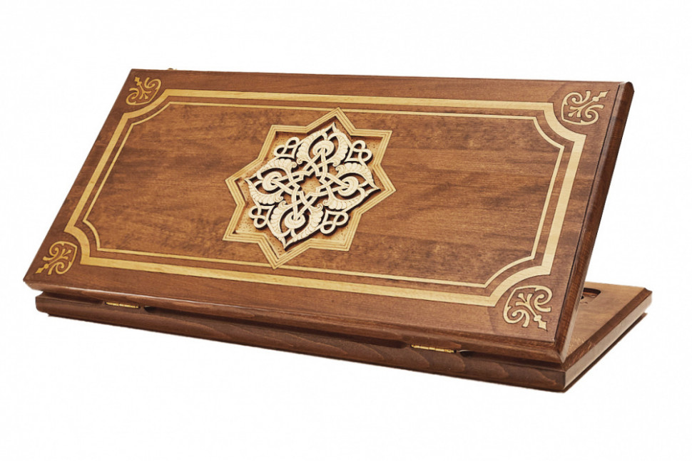 

Нарды резные Lavochkashop Узорные большие из массива am041, Нарды резные Узорные большие из массива