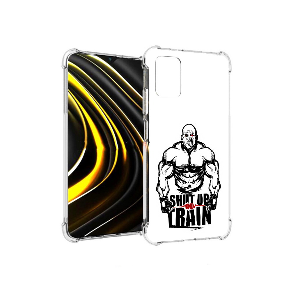

Чехол MyPads Tocco для Xiaomi Poco M3 здоровое тело (PT156204.280.356), Прозрачный, Tocco