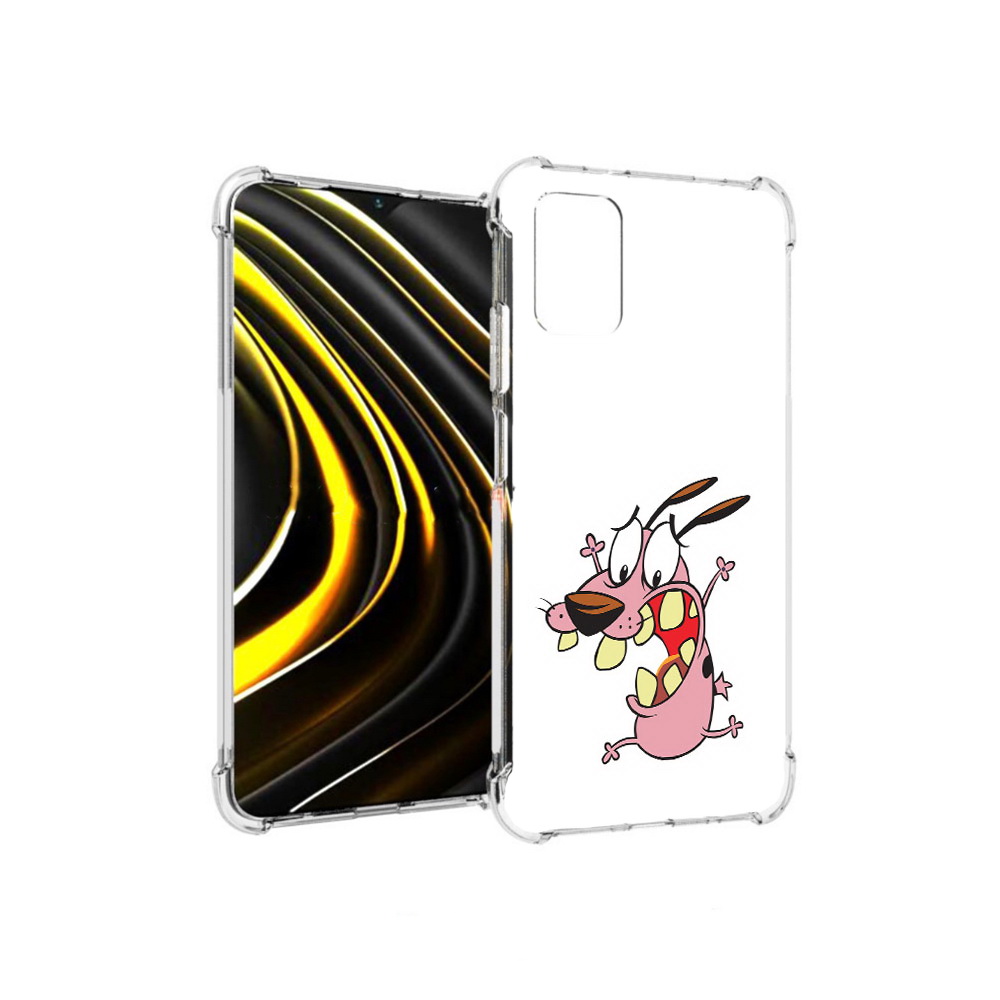 

Чехол MyPads Tocco для Xiaomi Poco M3 зубастый бобик (PT156204.280.371), Прозрачный, Tocco