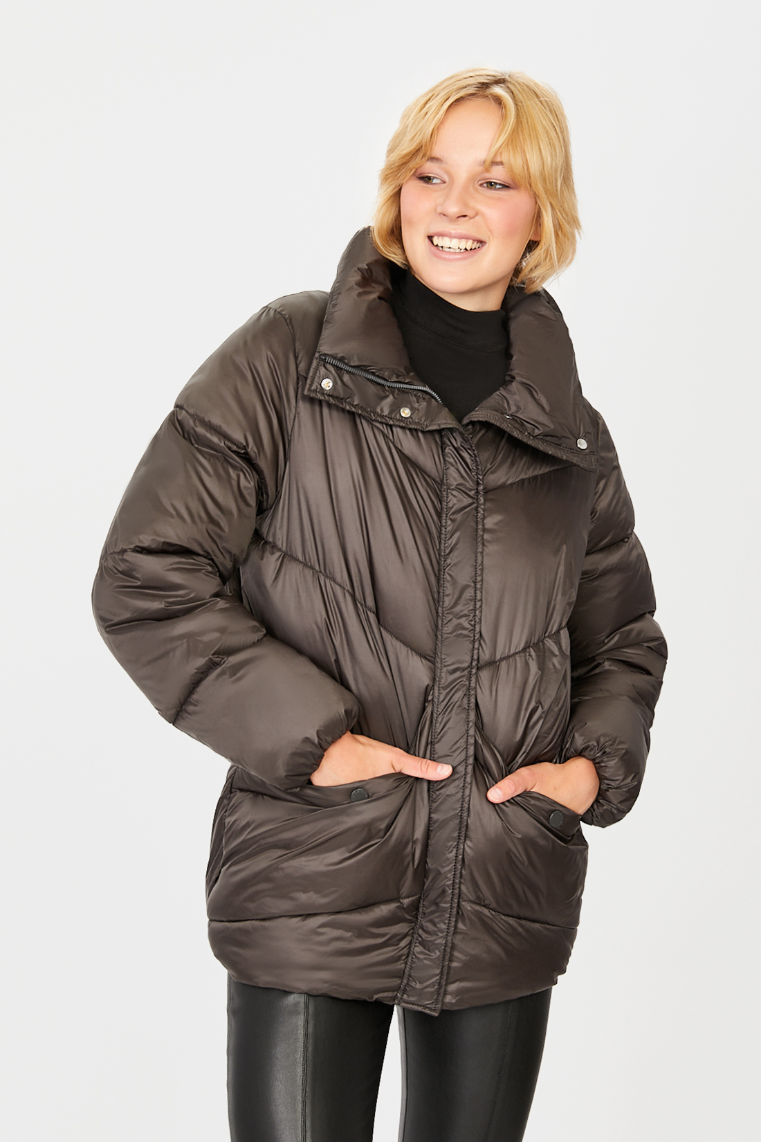 

Куртка женская Baon B041511 коричневая XXL, B041511