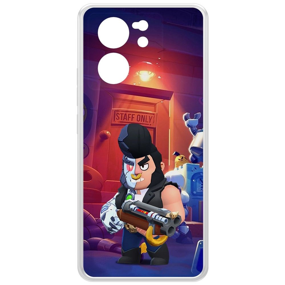 

Чехол-накладка Krutoff Clear Case Brawl Stars-Б-800 для Xiaomi 13T Pro, Прозрачный