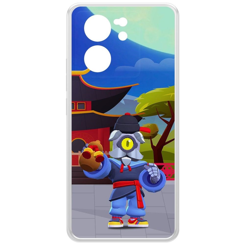 Чехол-накладка Krutoff Clear Case Brawl Stars-Великий Мастер Барли для Xiaomi 13T Pro