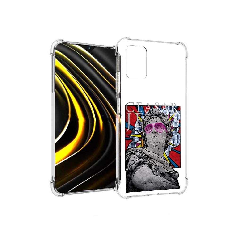 

Чехол MyPads Tocco для Xiaomi Poco M3 крутая статуя свободы (PT156204.280.423), Прозрачный, Tocco