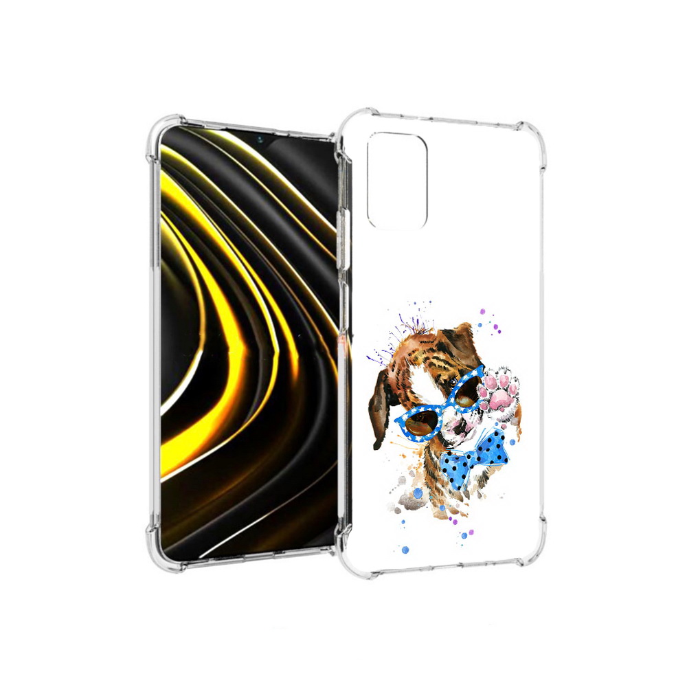 

Чехол MyPads Tocco для Xiaomi Poco M3 лапочка (PT156204.280.434), Прозрачный, Tocco