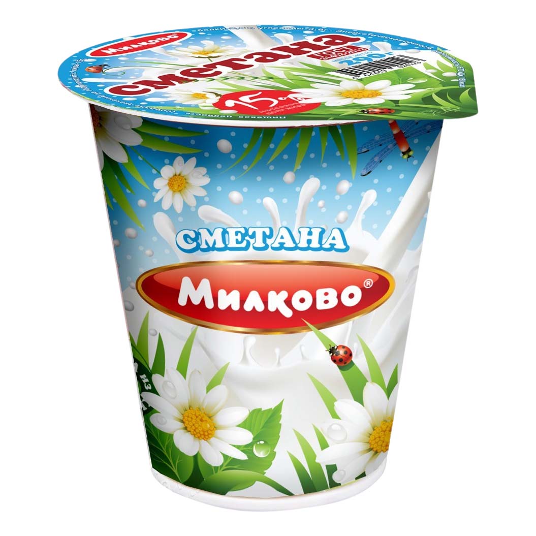 

Сметана Милково 15% 290 г