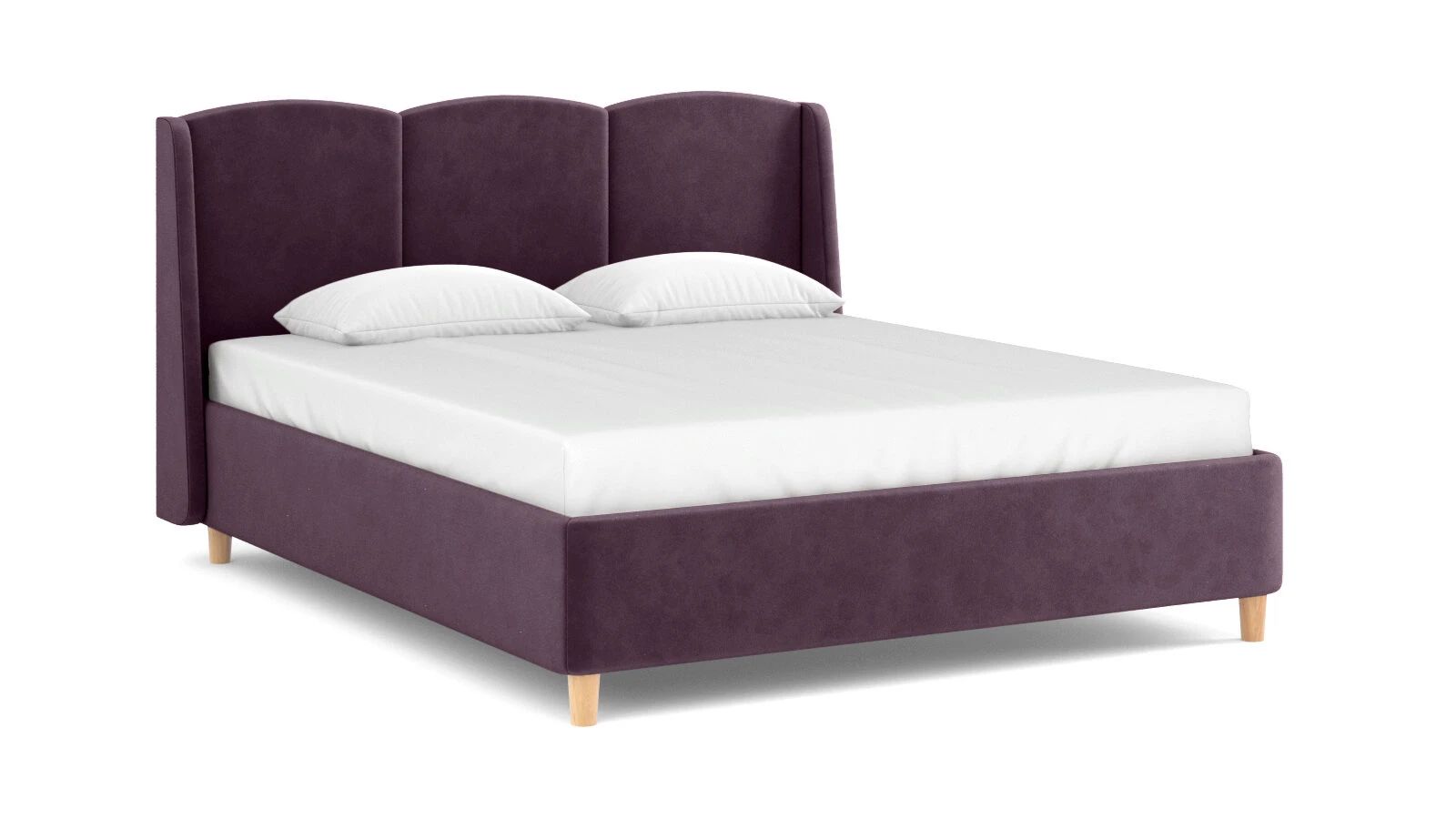 

Кровать Askona Milora Sky Velvet 10 160х200, Фиолетовый