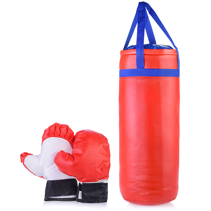 фото Детский боксерский набор груша 60*23см, игровые перчатки, в ассортименте supersport