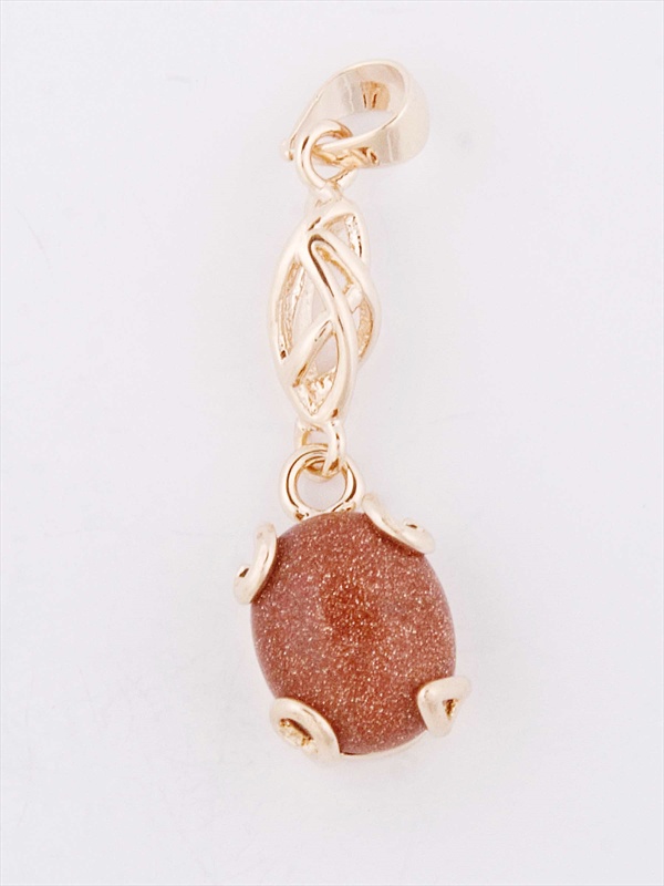 

Кулон из бижутерного сплава с авантюрином Lotus Jewelry 3037P-17bs-red, 3037P-17bs-red