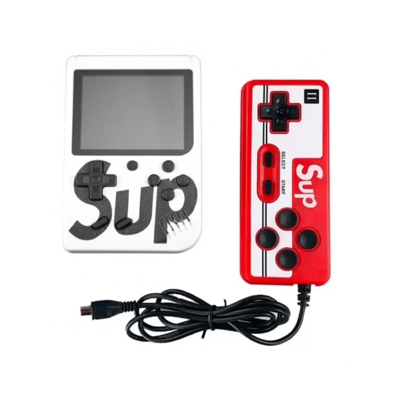 

Приставка 8/16bit Sup Plus 400в1 Game Box 3 для Dendy/PSP/Sega, 400 игр, Белый, Plus 400в1 Game Box 3