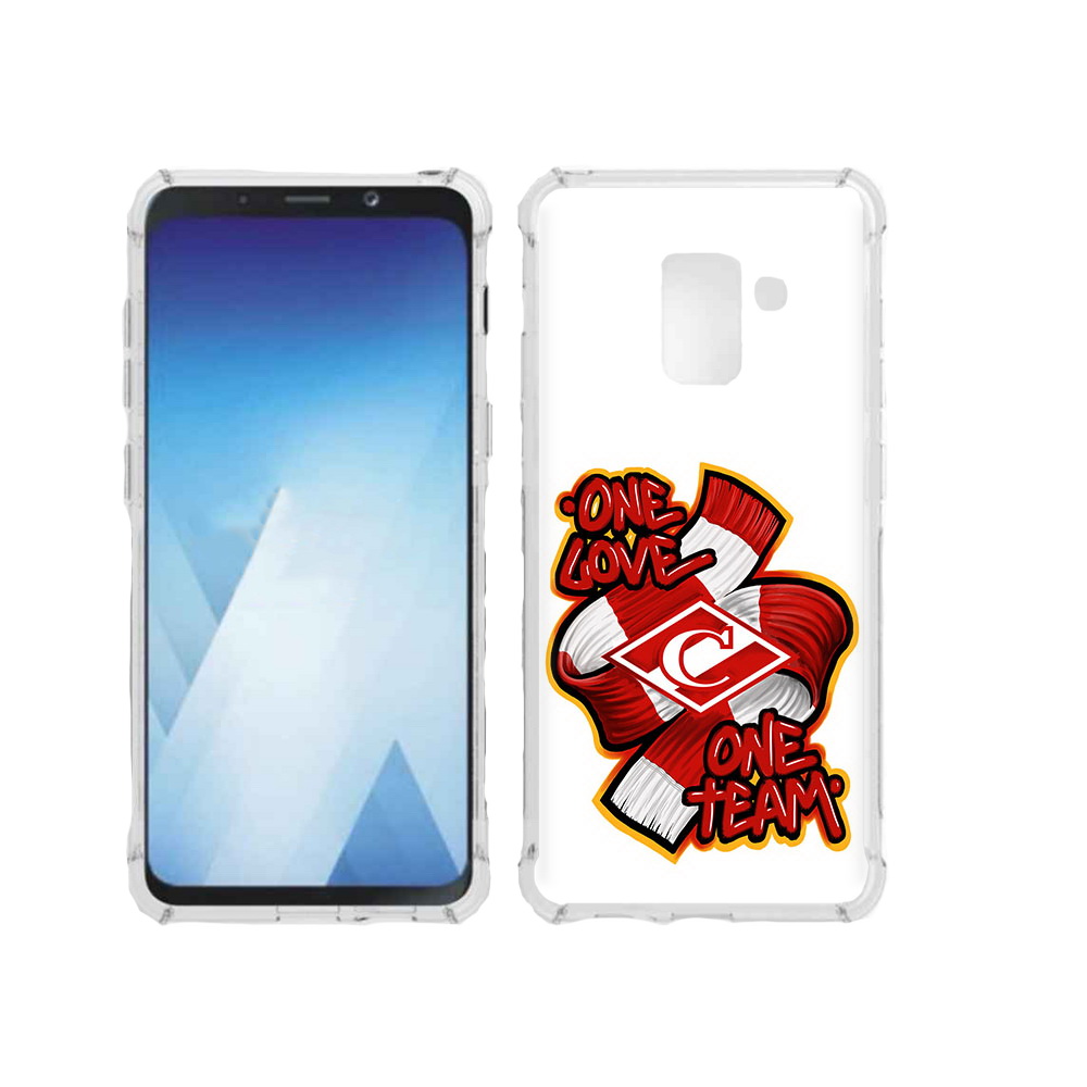 

Чехол MyPads Tocco для Samsung Galaxy A5 (2018) ФК спарак 1 любовь (PT95317.573.184), Прозрачный, Tocco