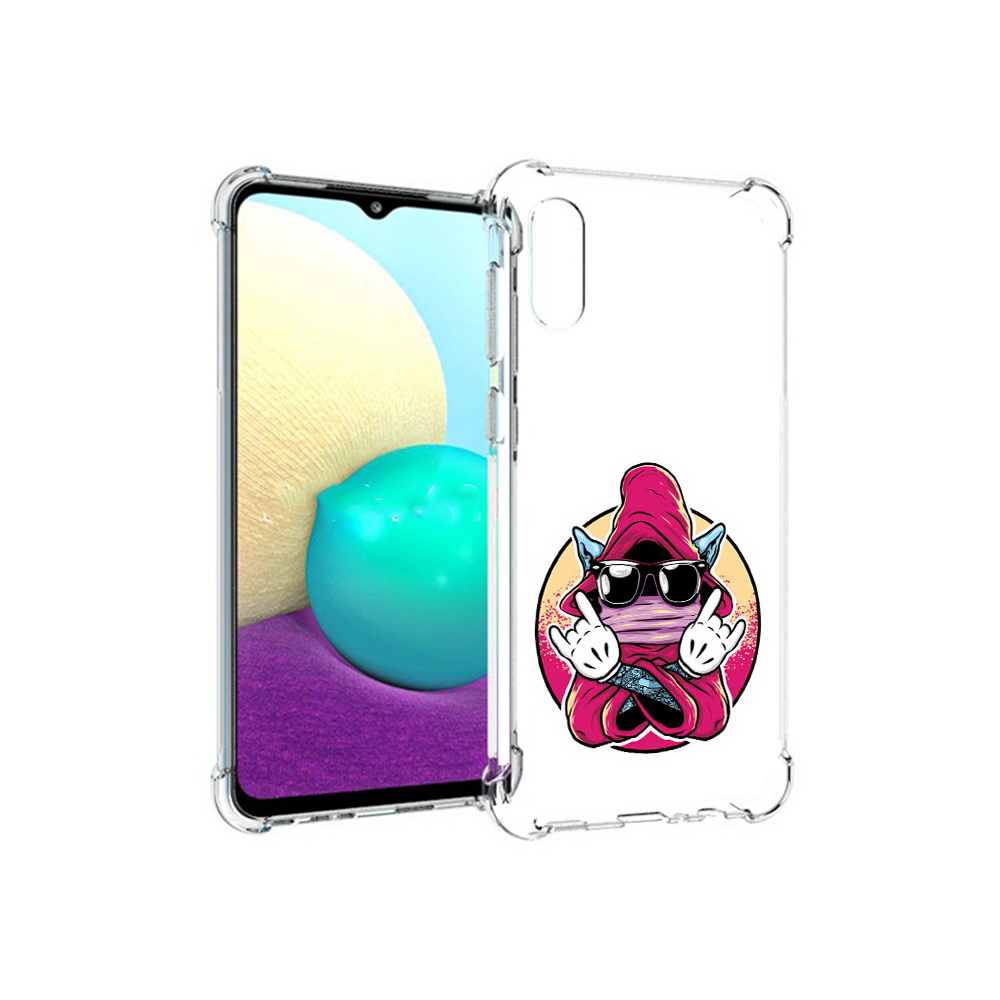 

Чехол MyPads Tocco для Samsung Galaxy M02 йоу (PT157689.478.382), Прозрачный, Tocco
