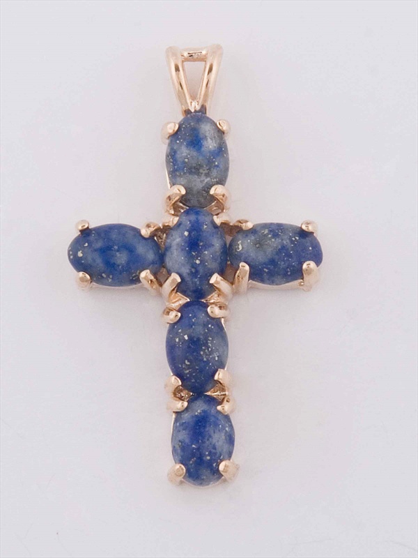 

Кулон из бижутерного сплава с лазуритом Lotus Jewelry 77P-056La, 77P-056La