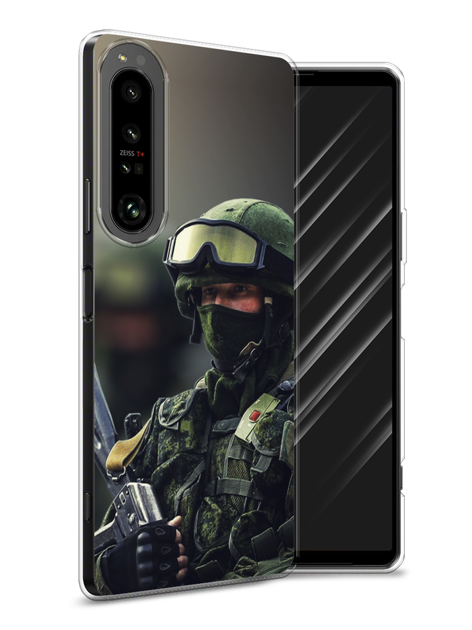

Чехол Awog на Sony Xperia 1 IV "Солдат", Разноцветный, 55150-5