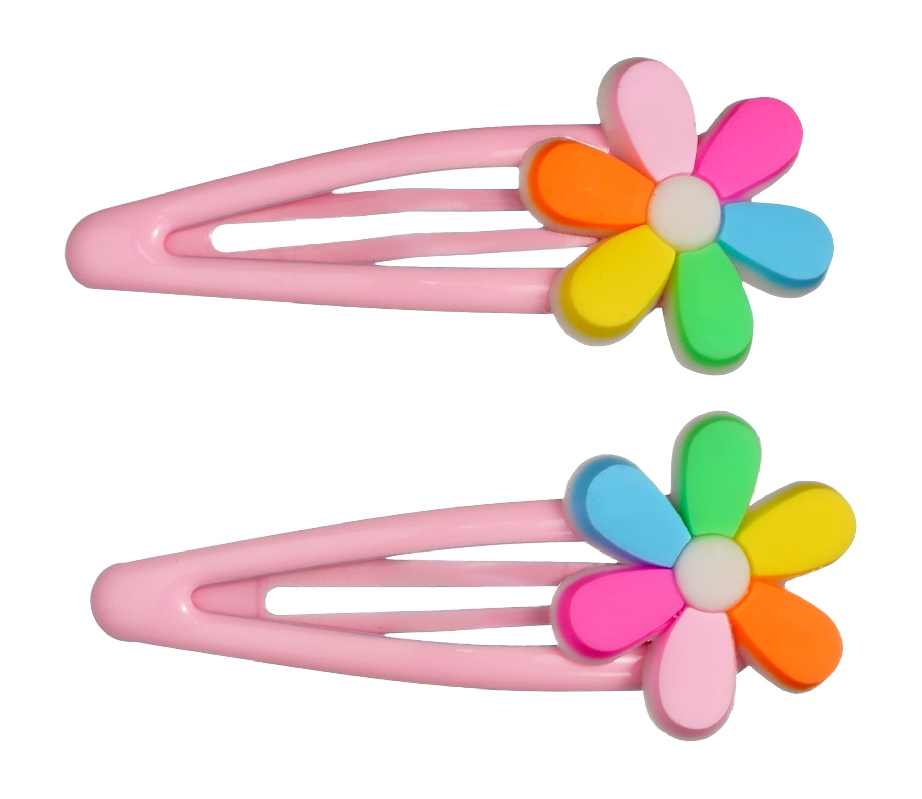 Набор из двух заколок для волос Стильняши, Разноцветный цветок