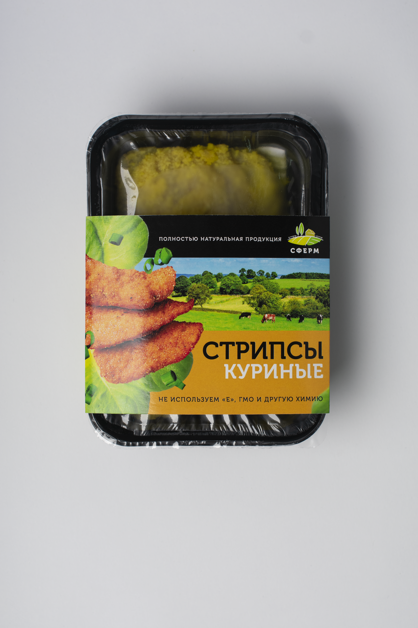 

Стрипсы куриные Прямо с Фермы охлажденные 400 г