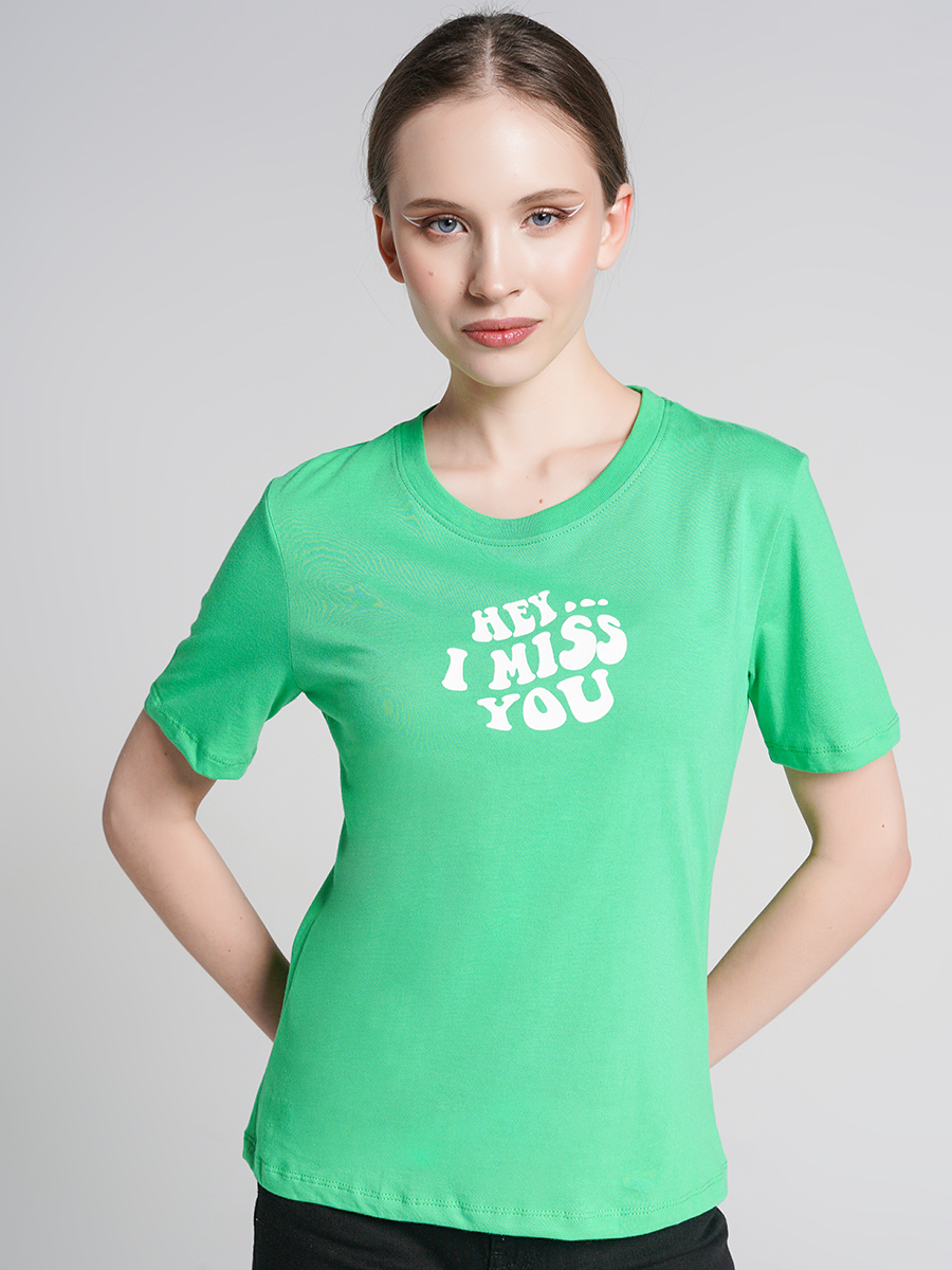 

Футболка женская ТВОЕ 88949 зеленая XS, 88949