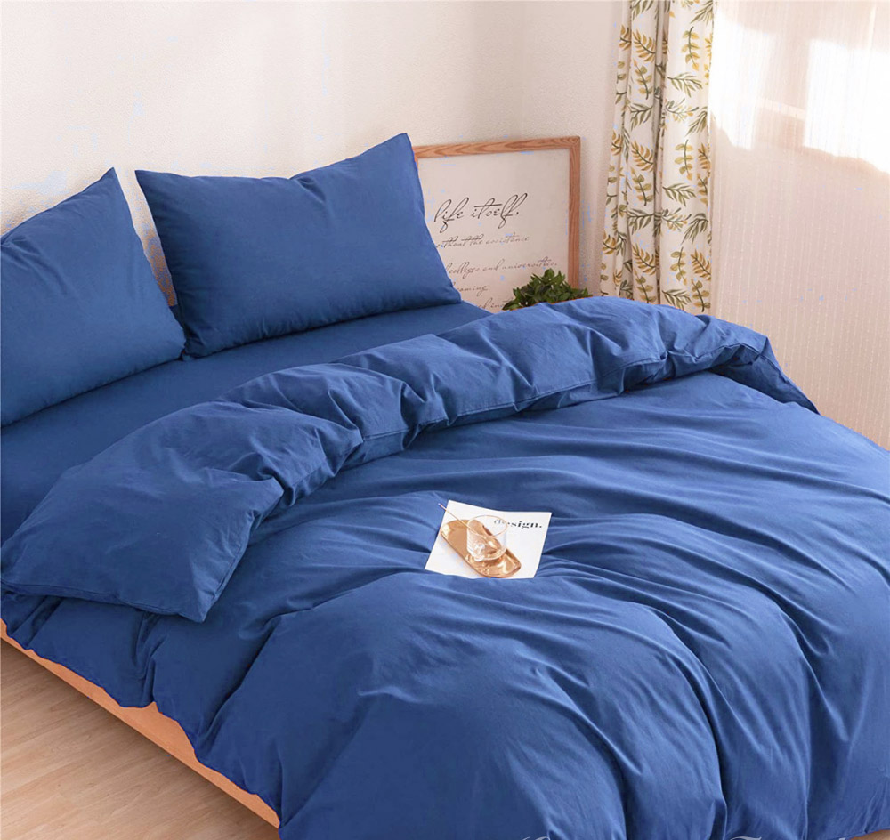 Комплект постельного белья Grazia-Textile Евро синий