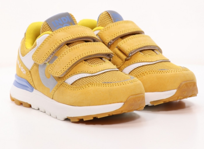 

Полуботинки детские Indigo Kids 90-600, горчичный, 29, Золотистый, 90-600