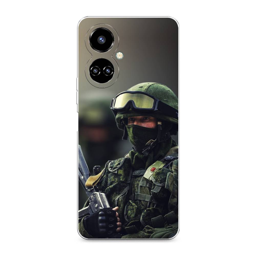 

Чехол Awog на Tecno Camon 19/19 Pro 4G "Солдат", Разноцветный, 301650-5