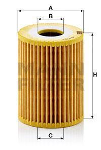 

Фильтрующий элемент масляного фильтра MANN-FILTER HU719/3X, фильтрующий элемент масляного фильтра MANN-FILTER HU719/3X