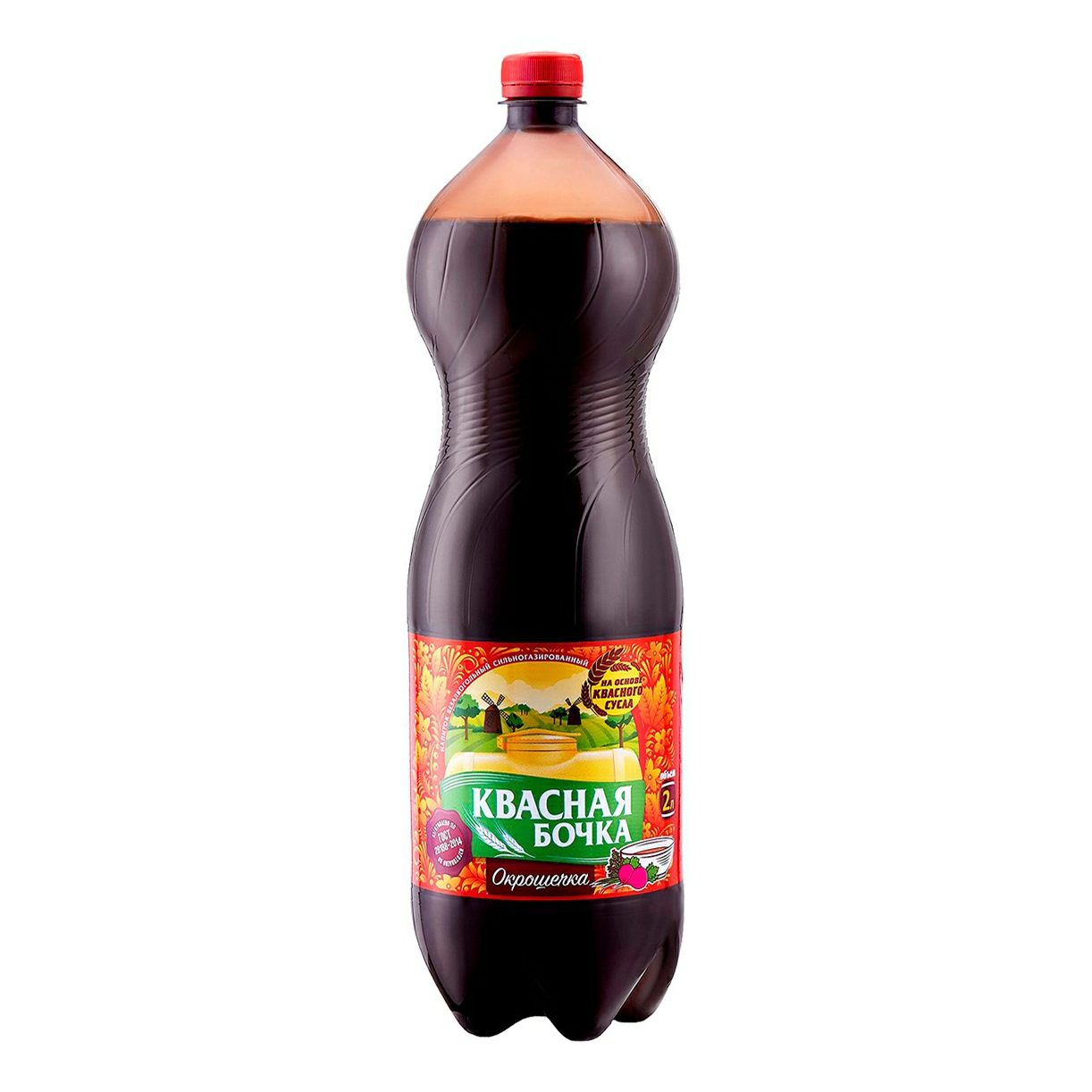 

Квас Квасная бочка Окрошечка 2 л