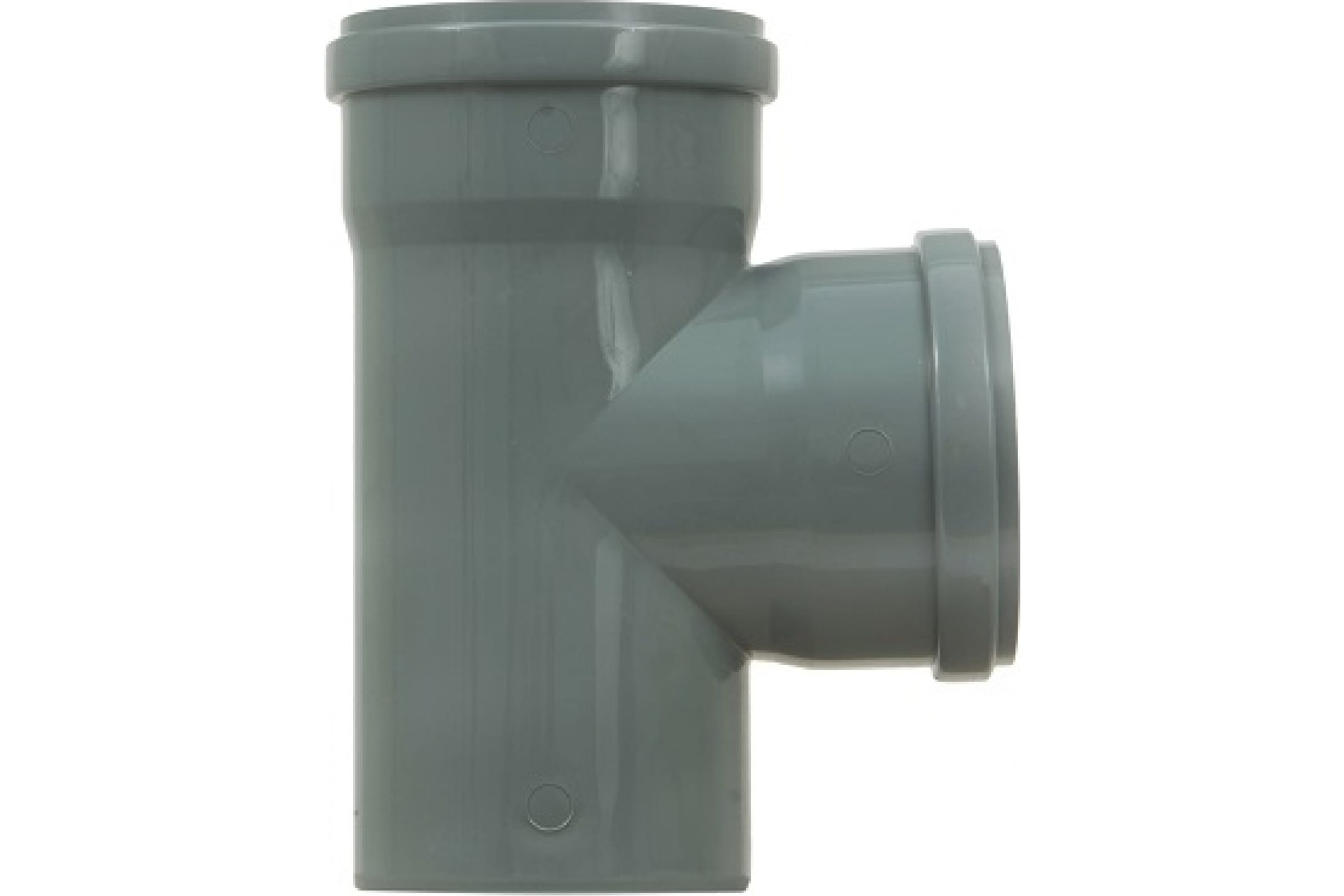 

Тройник Lammin Lm35091011090 DN110х110, белый, Серый