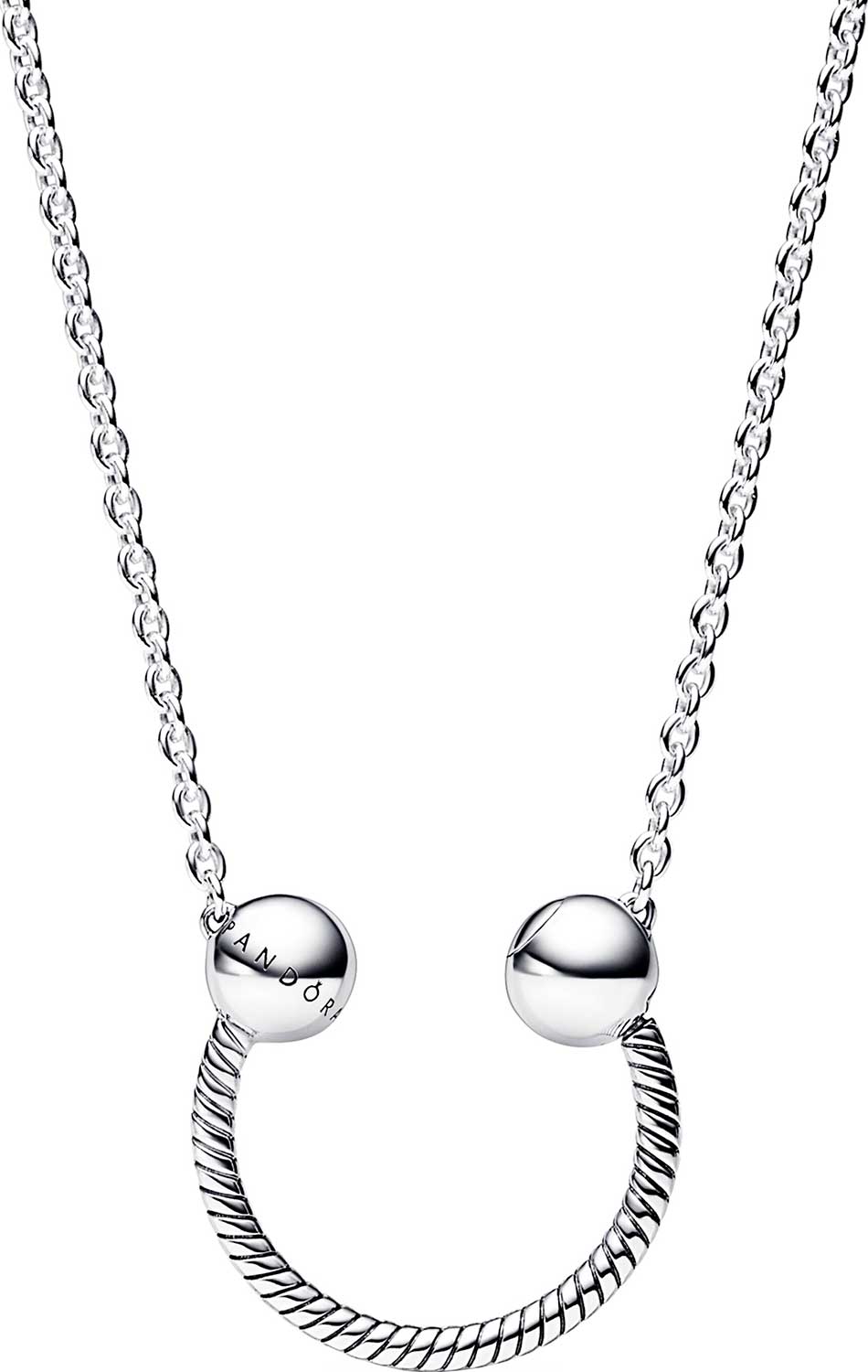 

Колье из серебра 45 см Pandora 392747C00_45, 392747C00_45