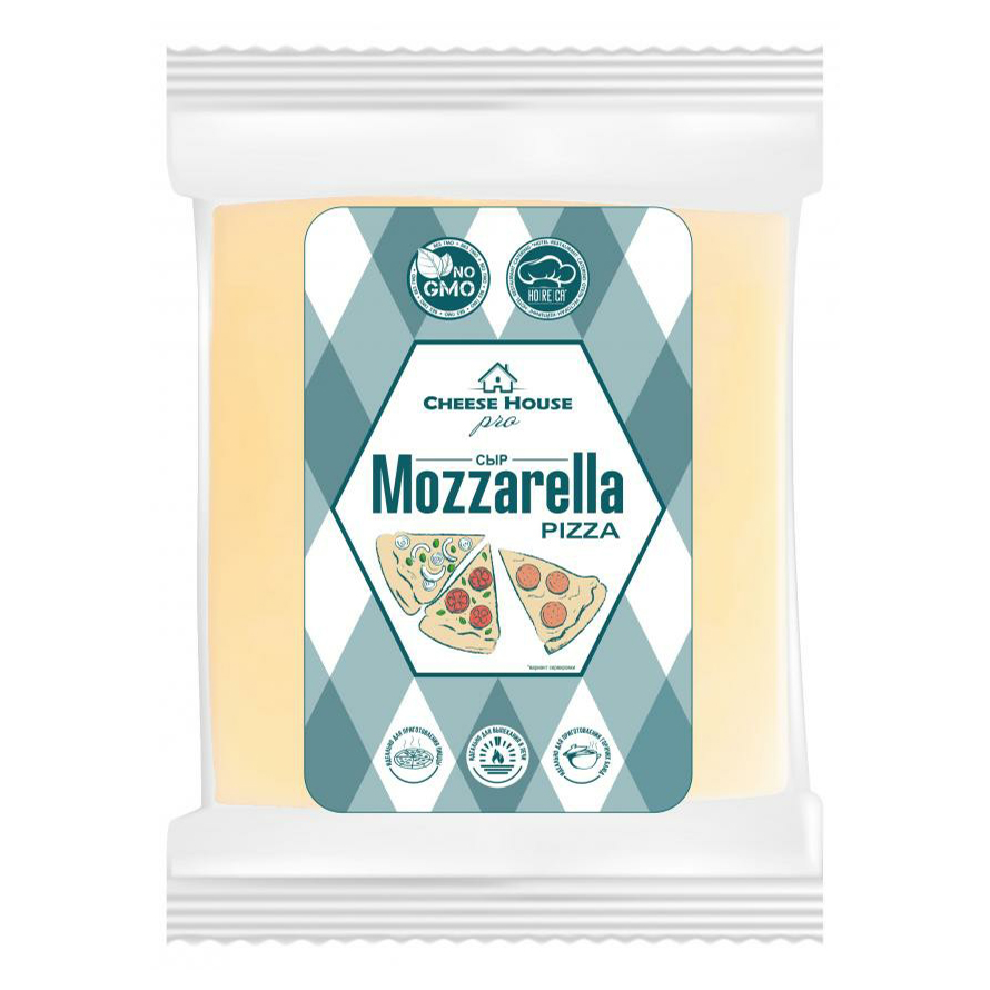 Сыр полутвердый Cheese House Pro Mozzarella Pizza 40% 200 г