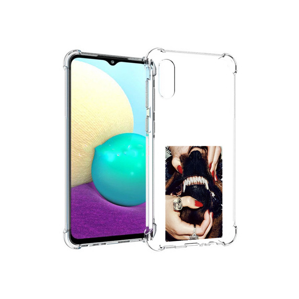 

Чехол MyPads Tocco для Samsung Galaxy M02 маникюр (PT157689.478.457), Прозрачный, Tocco