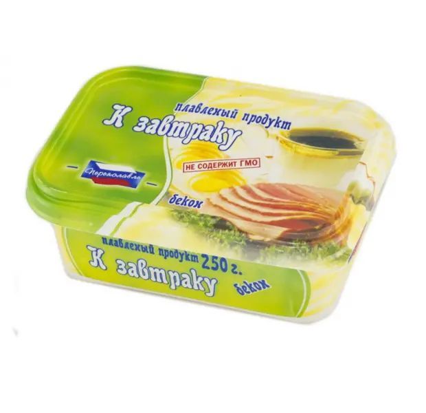 

Плавленый сырный продукт Переяславль К завтраку со вкусом бекона 250 г