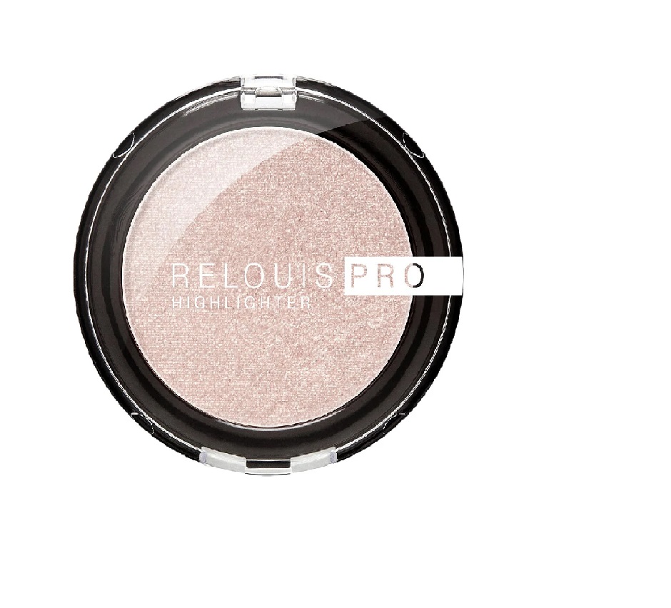 

Хайлайтер Relouis компактный Pro highlighter тон 01 Pearl 5 г х 2 шт., Бежевый